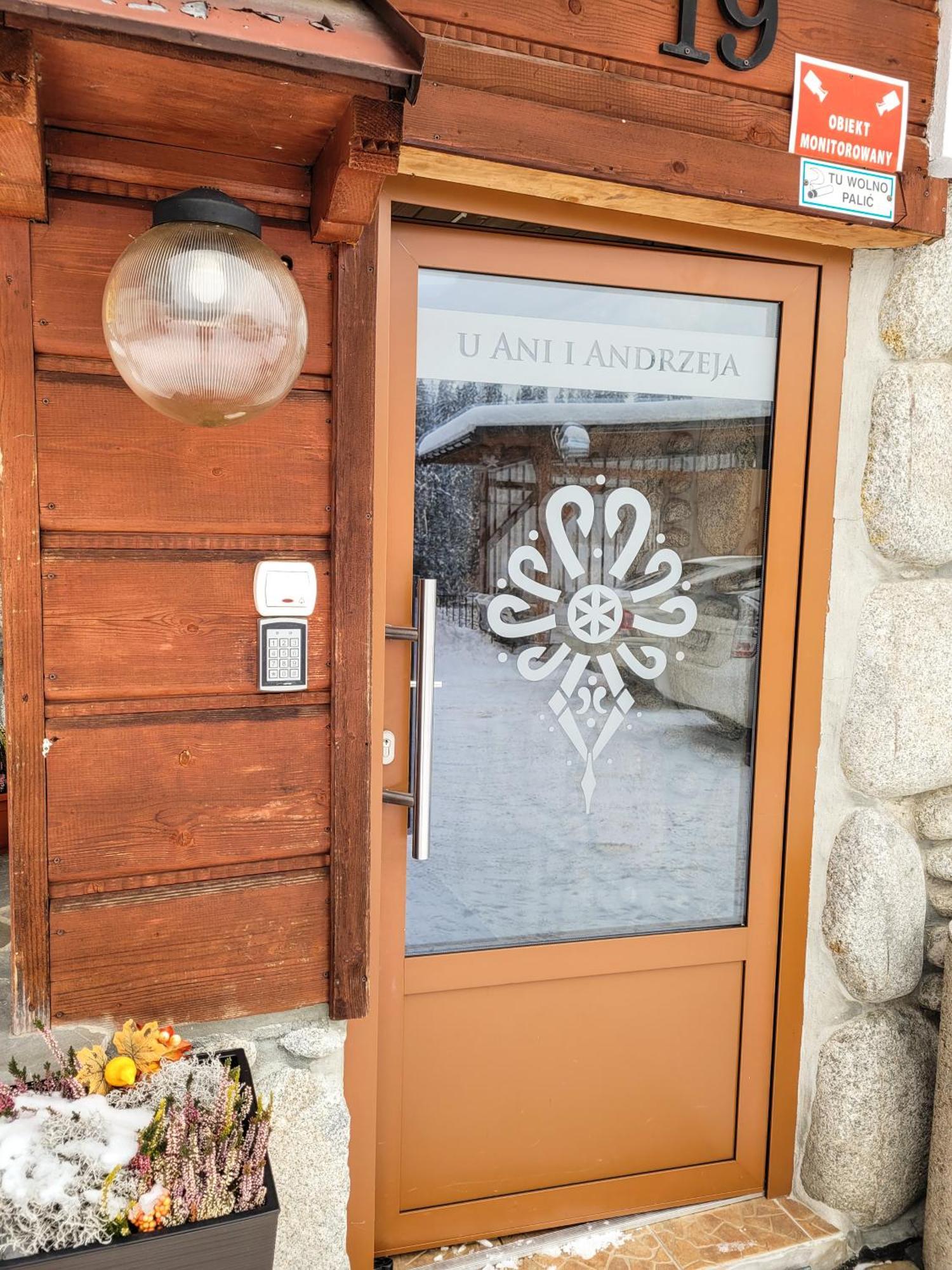 Pokoje Gosinne U Ani I Andrzeja Ciche Małe Exteriör bild